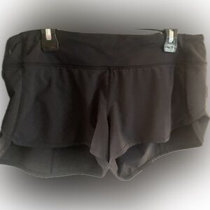 lululemon athletica Black Athletic Shorts